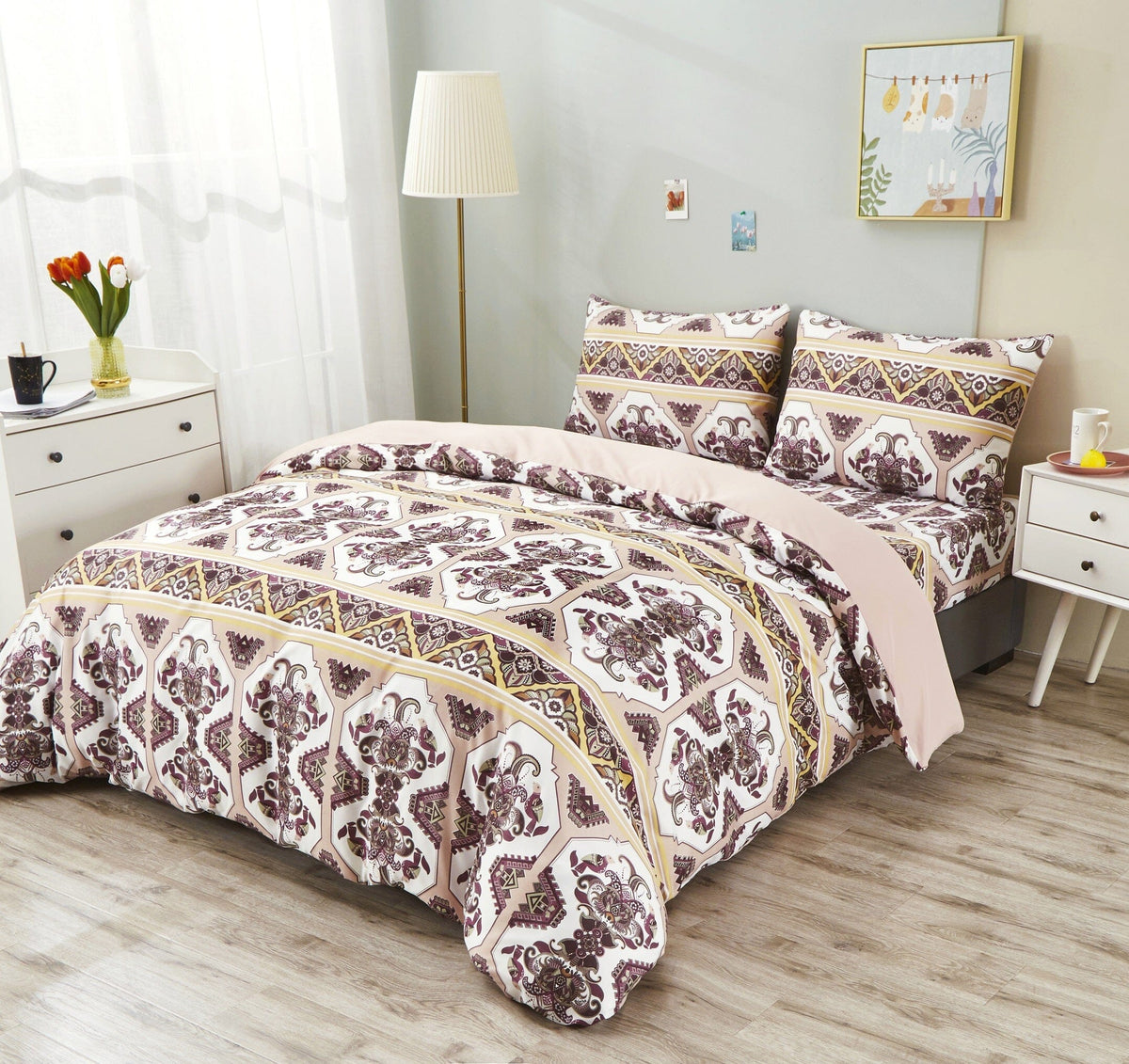 Bedding Oriental Kilim Persian Duvet Cover Set