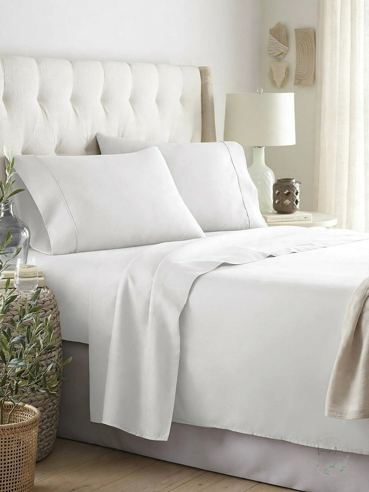 Brixton Ave 1200 Thread Count Triblend 6Pc Sheet Set, Size King